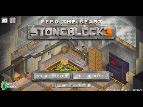 Let's Play! FTB Stoneblock 3   Ep 07   Expanding Ore Wash Automation with Create