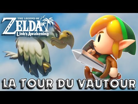 Zelda Link's Awakening : Terminer la Tour du Vautour à 100 % ( Coffre & Boss )