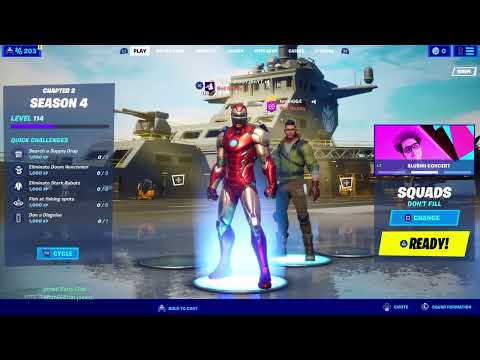 (Fortnite) (Dansk) (LIVE) (PS4) SUB GAMES:)