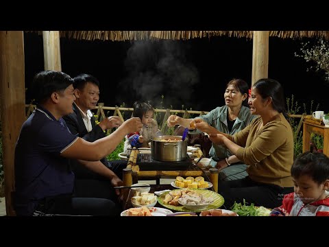 The New Year's party that Long and Tu Yen had prepared, and Long's offer to his father. Lý Tử Yến