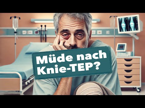 Deshalb fühlst Du Dich nach der Knie TEP OP erschöpft!
