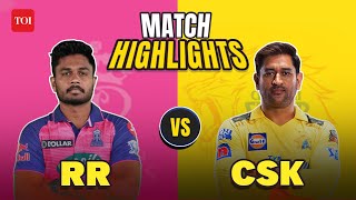 RR vs CSK 2023 Highlights: Rajasthan Royals beat Chennai Super Kings by 32 runs | IPL 2023
