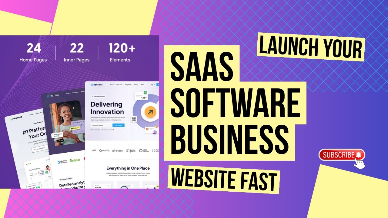 Best SaaS Startup WordPress Theme? HexTone WordPress Theme - Full Review + Setup Walkthrough