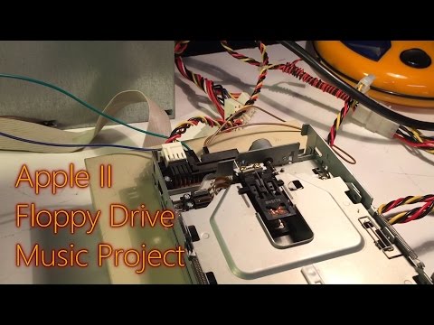 Apple II Floppy Drive Music Project