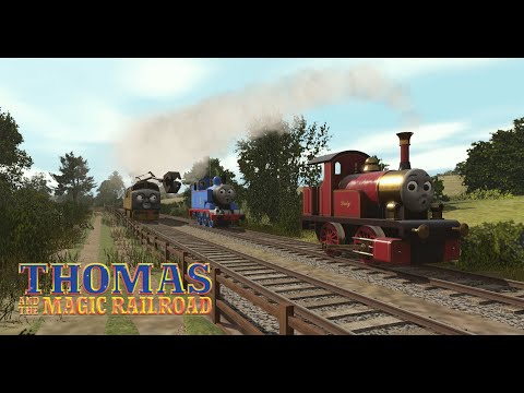 Thomas and the magic railroad chase Trainz Remake
