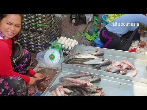 Khmer Foods On Street - Way Of Life In Market - Cambodian Market