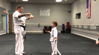 Little Dragon's - First Karate Belt Test