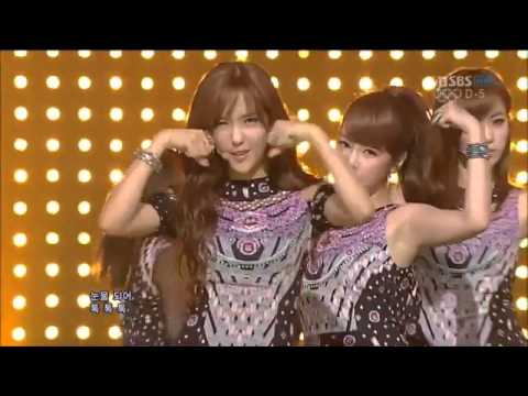 T ara's Hyomin slips and falls on 'Inkigayo'