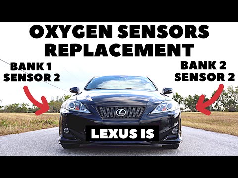 How To Replace Oxygen Sensors On The Lexus IS350 IS250 IS-F