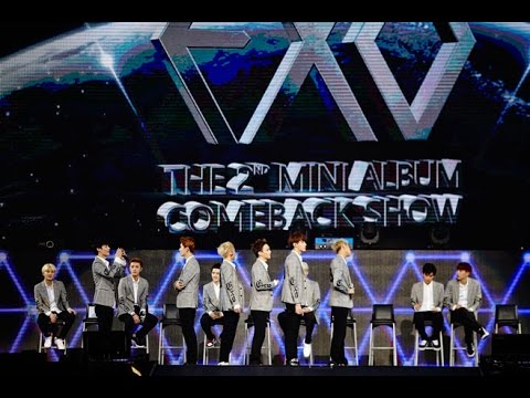 [ENG SUB] 140511 EXO Shanghai Comeback Showcase Member Intro + Chat