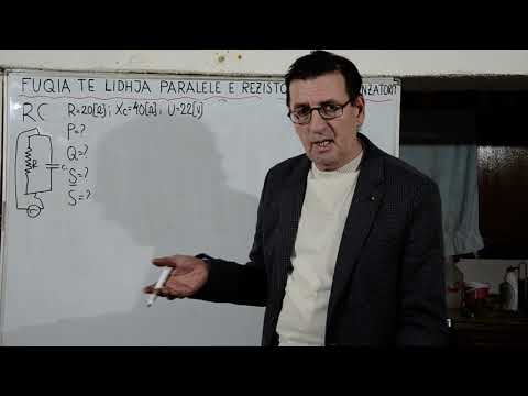 FUQIA TE LIDHJA PARALELE E REZISTORIT DHE KONDENZATORIT