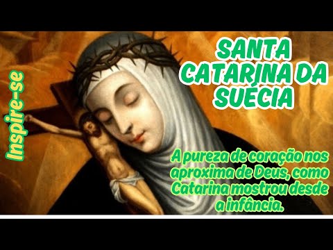 24/03 🌟 Santa Catarina da Suécia: A Princesa que Escolheu a Santidade! 🙏✨