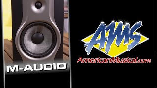 Video thumbnail for M Audio BX8 Overview - M Audio BX8 Carbon Powered Studio Monitor by American Musical Supply