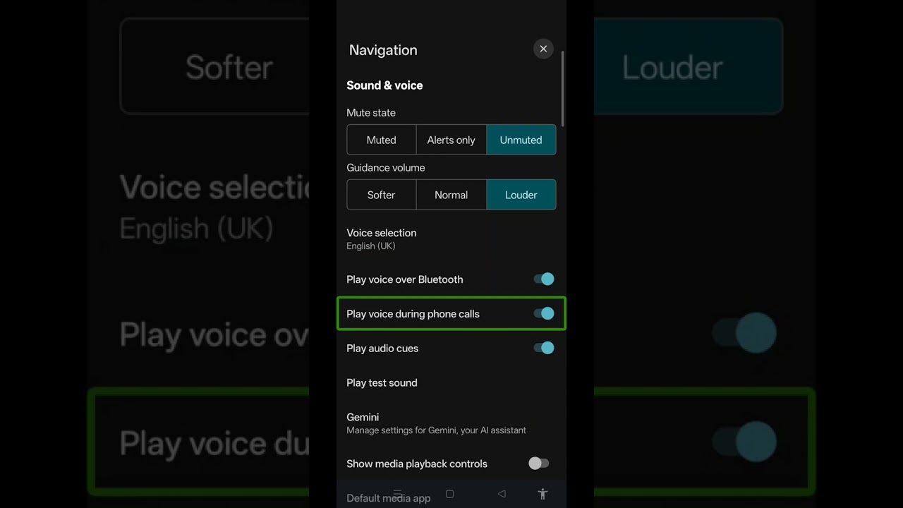 Voice announcement setting using Google maps change voice using maps  detail voice guidance 