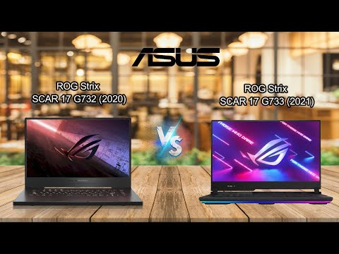 ROG Strix SCAR 17 G732 (2020) vs ROG Strix SCAR 17 G733 (2021) | REALLY a GOOD UPGRADE !!