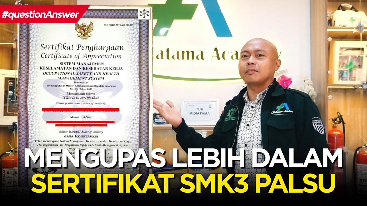 FAKE SMK3 Certificate!!!. It's happened again. Let's discuss it.