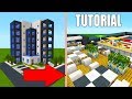 Minecraft Tutorial How To Make A Modern Hotel Part 2 Pool And Bar