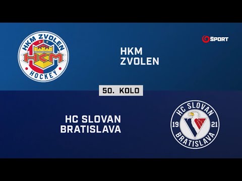 50. kolo: HKM Zvolen - HC Slovan Bratislava 4:5 pp (HIGHLIGHTY)