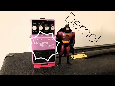 Boss HF-2 Hi Band Flanger Demo!