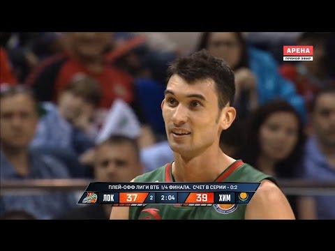 Maxim Kolyushkin 19 Pts vs Химки 1/4 playoffs G3 (06.05.16) Career-High!