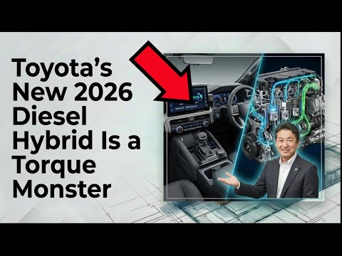 Toyota’s New 2026 Diesel Hybrid Is a Torque Monster — And It Changes Everything