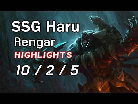 SSG Haru Rengar 10/2/5 | Highlights