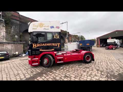 2004 Scania 164L V8 580 Topline 4x2 Tractor Unit, Entered into Auction,