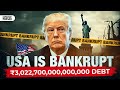 USA Debt Crisis 3 022 700 000 000 000 का Debt