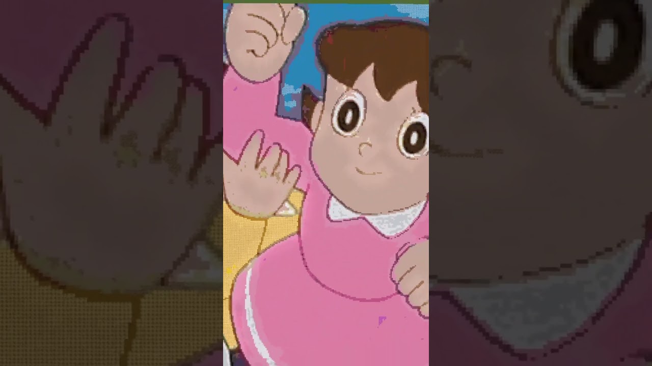 〇〇した人のしずかちゃん3 #マインクラフト #ゆっくり実況 #ドット絵 #minecraft #ツール #ドラえもん#pixelart  #shorts #short