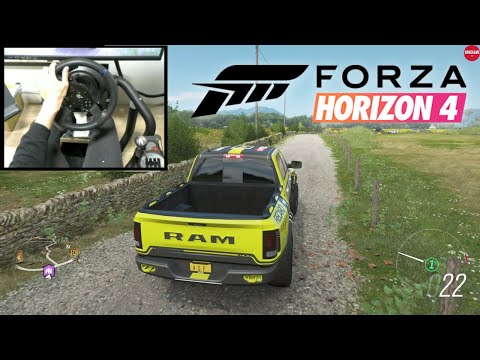Forza Horizon 4 | RAM REBEL TRX CONCEPT -THRUSTMASTER T300 RS GT gameplay(4K)