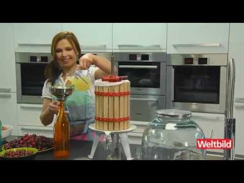 Frischen Obstsaft und Most selbst herstellen!