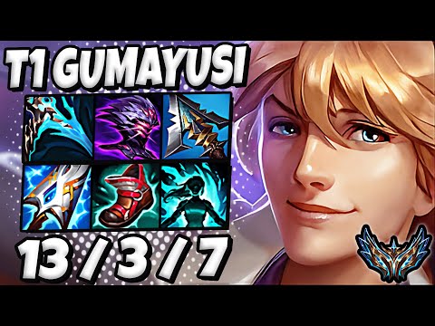 T1 Gumayusi Ezreal ADC vs Zeri - Lol Korea Challenger Patch 13.8 ✅