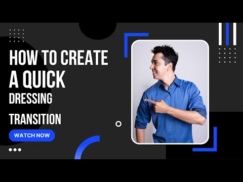 Clothes Change Transition for Tik Tok And More| Easy Video Transitions Tutorial ⭐️