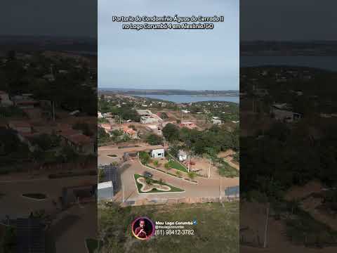 Portaria do Condomínio Águas do Cerrado II no Lago Corumbá 4 em Alexânia/GO