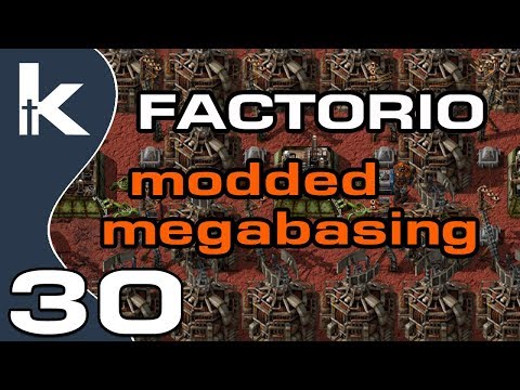 Factorio Modded Megabasing | Ep 30 Major Mining