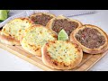 COMO FAZER ESFIHA ABERTA PASSO A PASSO FÁCIL E SABOROSO RECHEIO DE CARNE E QUEIJO