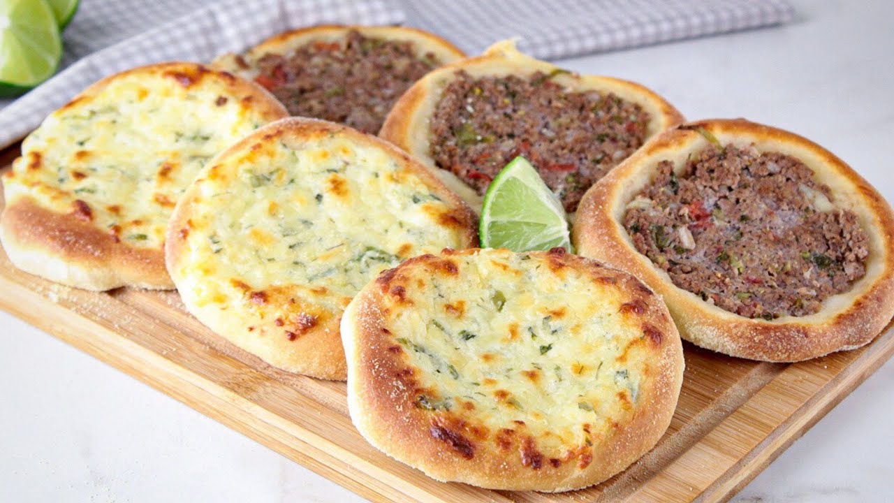 COMO FAZER ESFIHA ABERTA: PASSO A PASSO FÁCIL E SABOROSO | RECHEIO DE CARNE E QUEIJO
