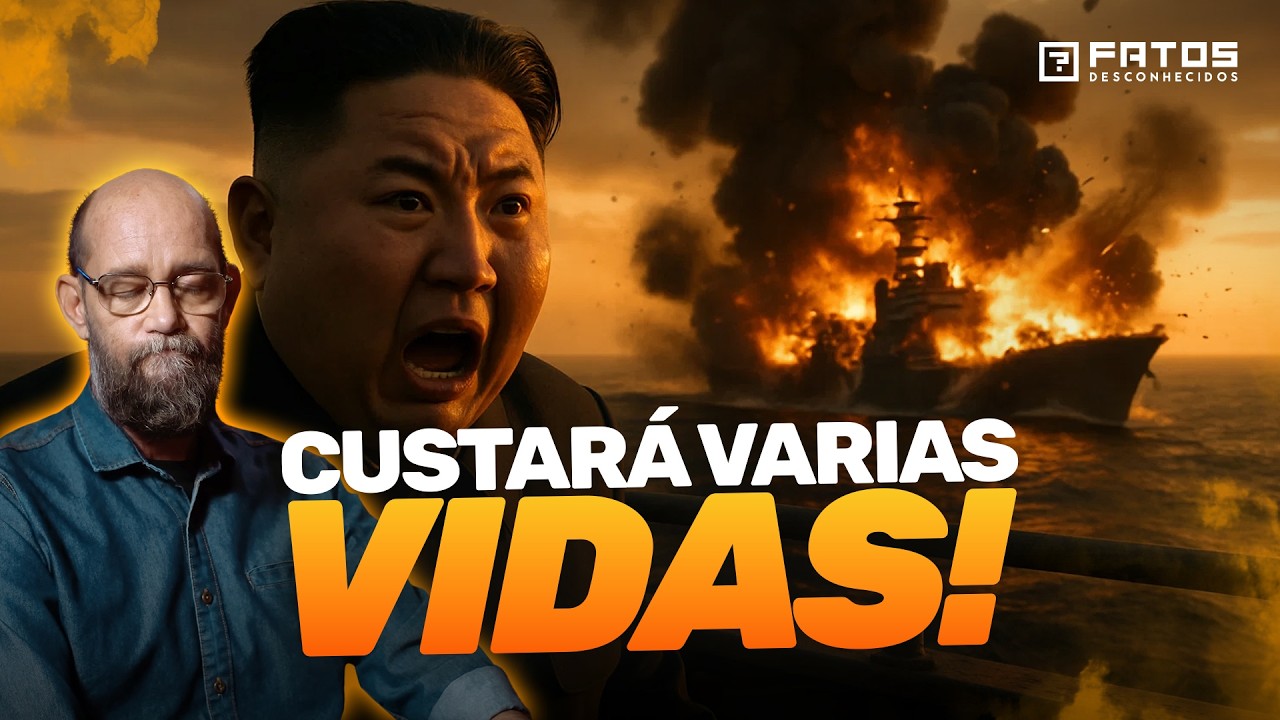Kim Jong-un acaba de ter seu maior navio de guerra destruido!