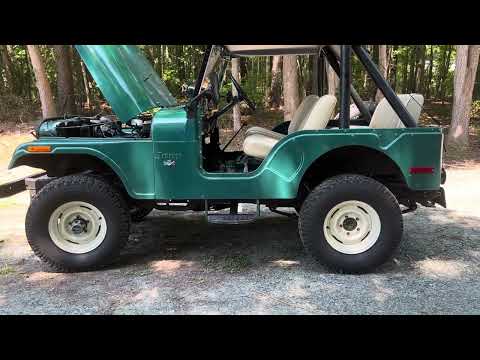 1972 Jeep CJ5 Walk around