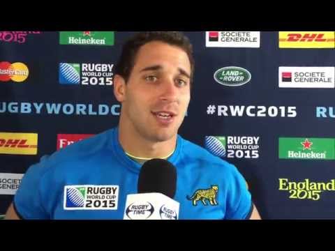 Joaquín Tuculet en la previa al debut en la Copa del Mundo