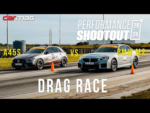 DRAG RACE: BMW M2 Auto vs Mercedes-AMG A45 S