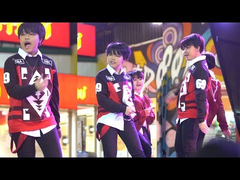 180818 Tentastic cover Pentagon (Ploy as Yuto) - 빛나리 (Shine) @ The outdoor plaza