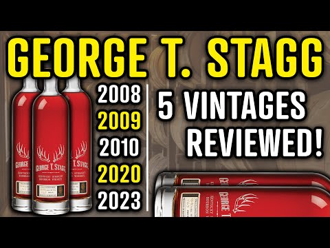 George T. Stagg EPIC BOURBON TASTING - 5 Vintages!