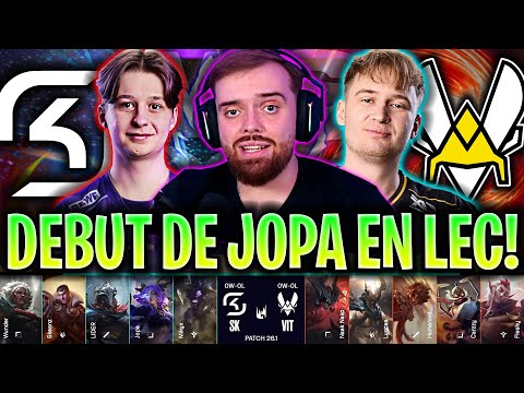 IBAI CASTEA EL DEBUT DE JOPA! 😱EX DE KOI!🔥 - SK vs VIT LEC VERSUS 2026 ESPAÑOL IBAI COSTREAM