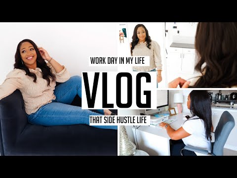 Work Day in My Life Working Full Time and Running a Small Business | The Struggle is REAL Video