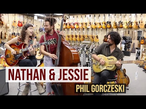 Nathan & Jessie with Phill Gorczeski | 1968 Gibson Barney Kessel & National Dobro Triolian