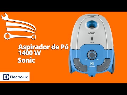 Aspirador de Pó 1400W 1.8 Litros  Sonic - Video
