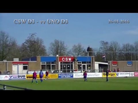 CSW D3 - vv UNO D3 (0-3) 0-7