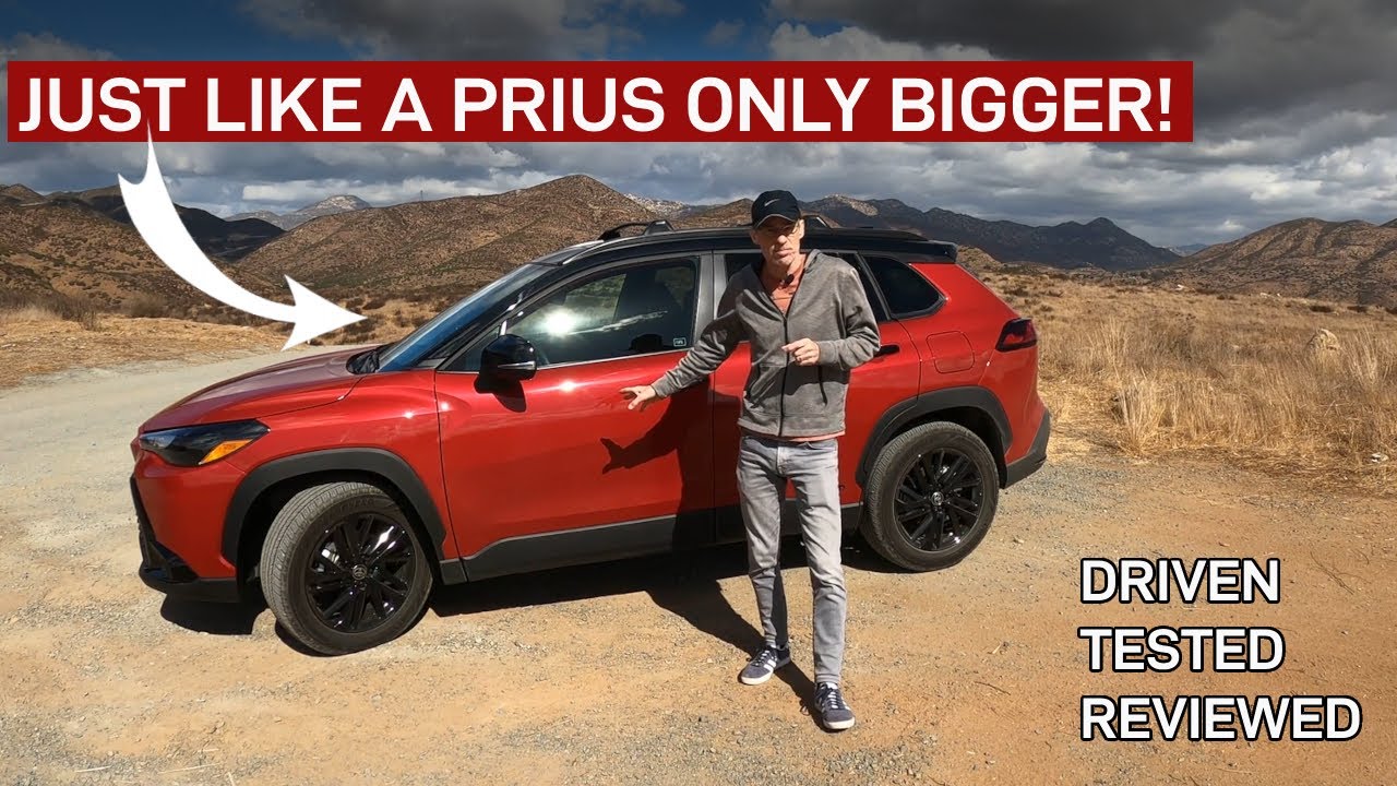 The 2024 Toyota Corolla Cross hybrid is just like a Prius only BIGGER!