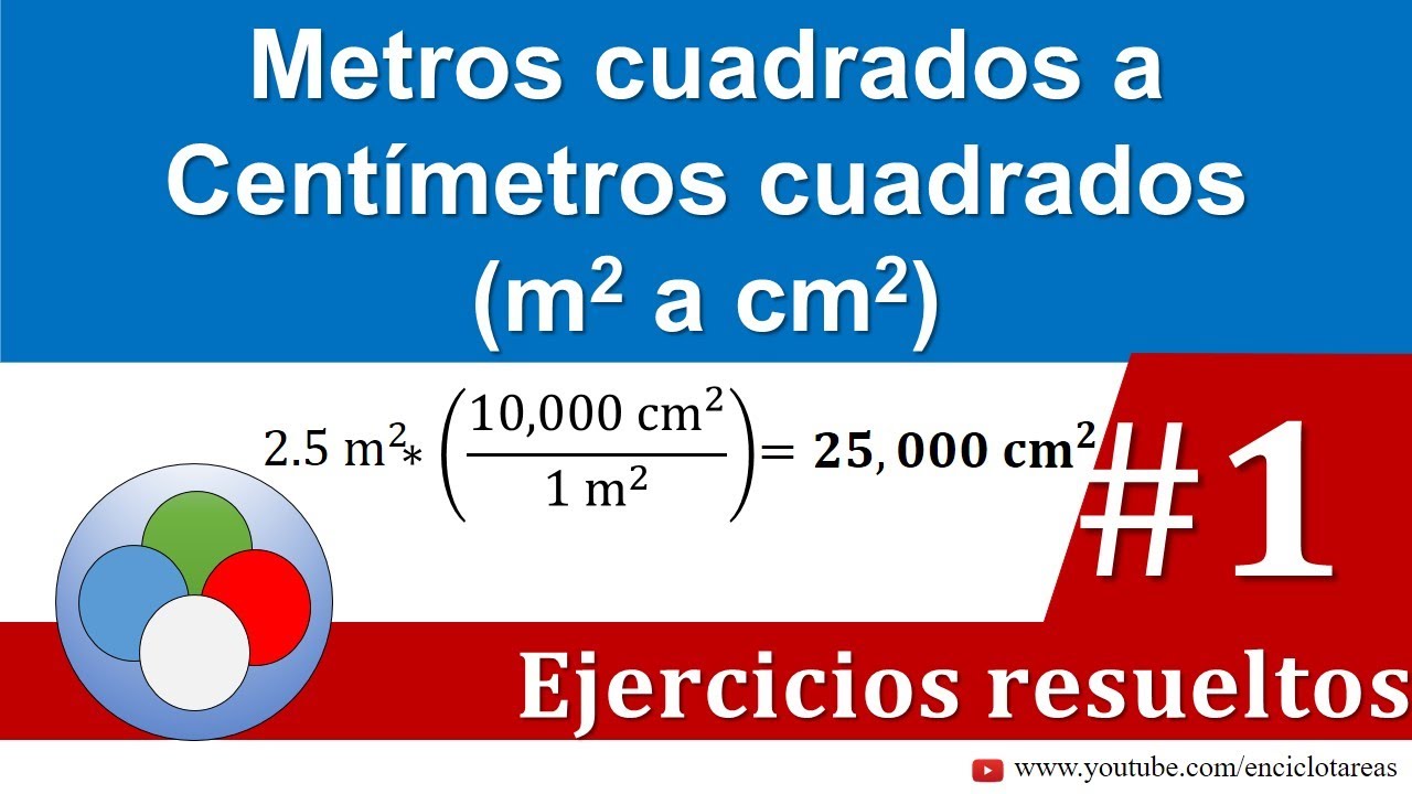 Metros cuadrados a centímetros cuadrados (m2 a cm2)